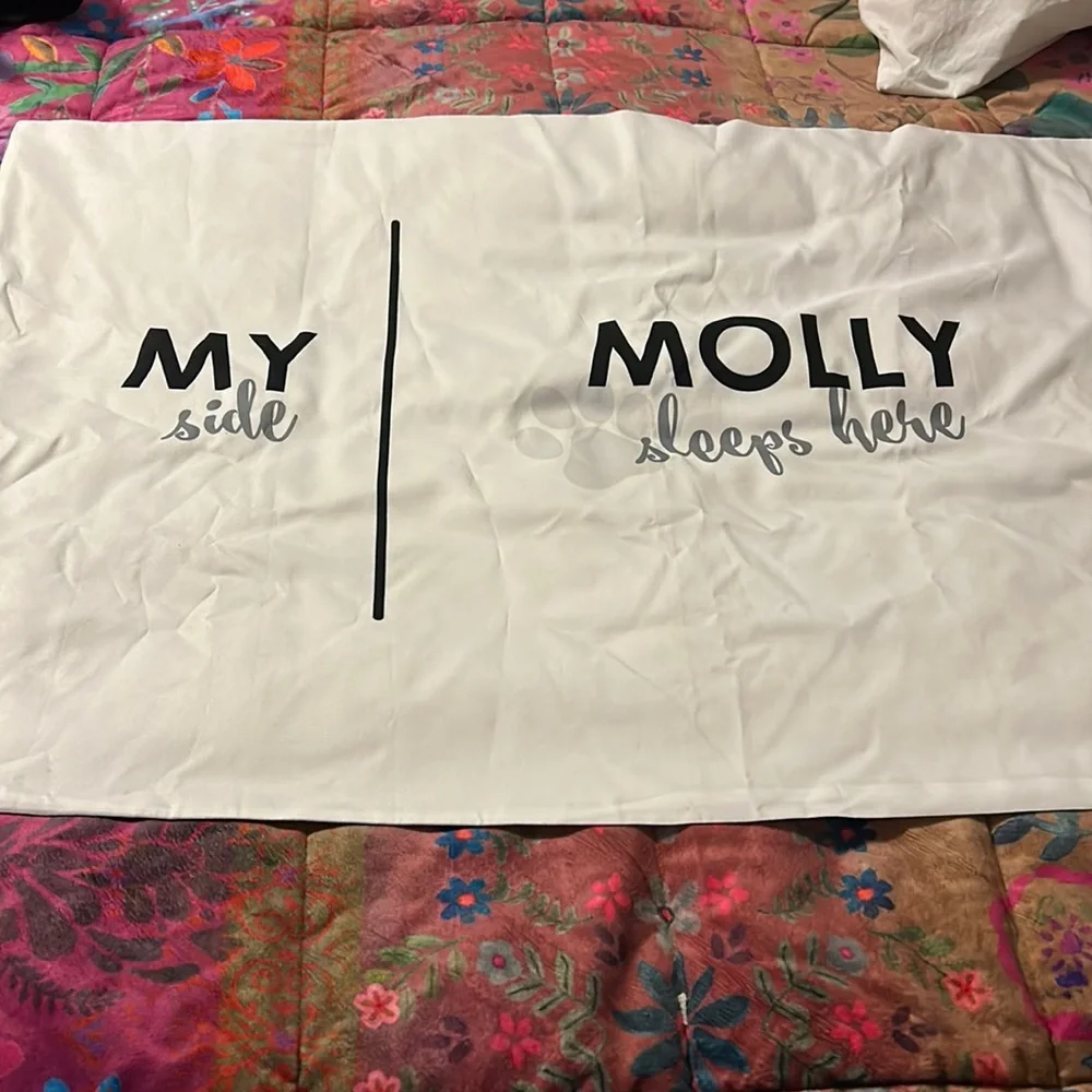 My side dogs side Molly